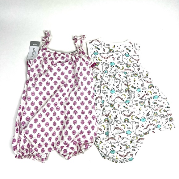 Carter’s Rompers NWT - Picture 2 of 3